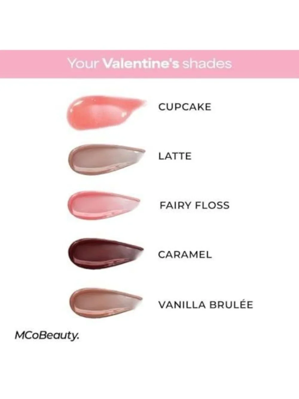MCoBeauty Sweetheart Peptide Lip Treatment Set - Peptide Lip Gloss Balm & Tint K - Picture 3 of 6
